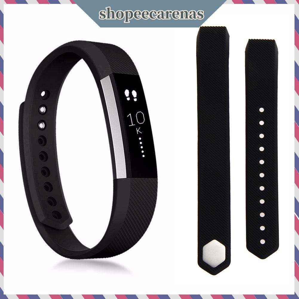 Dây Đeo Thay Thế Chất Liệu Silicon Thiết Kế Nhiều Lỗ Cho Fitbit Alta