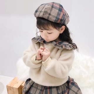 Combo váy và giầy bé gái