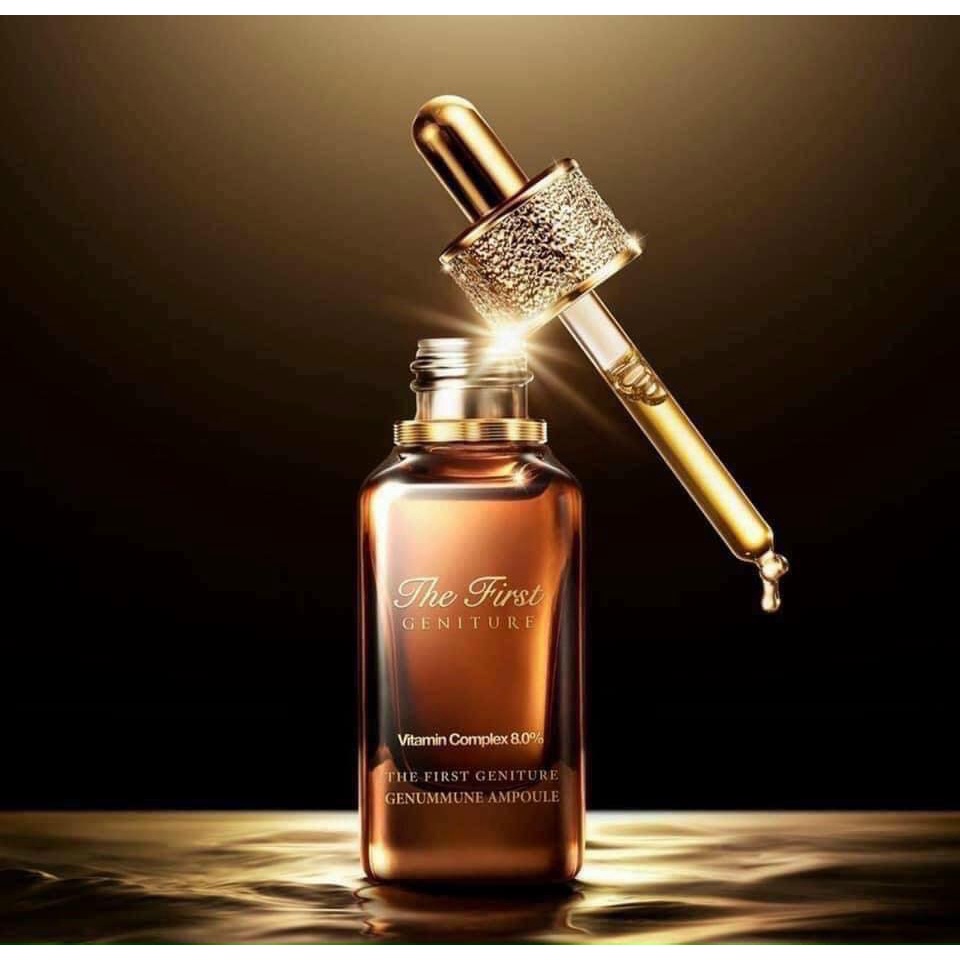 VITAMIN COMPLEX 8.0% OHUI THE FIRST GENITURE GRNUMMUNE AMPOULE_trắng da mờ thâm sạm nám