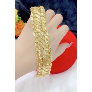 Lắc tay lặc bảng lớn mạ 24k cao cấp p7749
