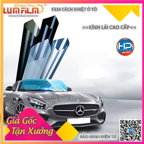 Phim cách nhiệt oto cao cấp (kính lái)