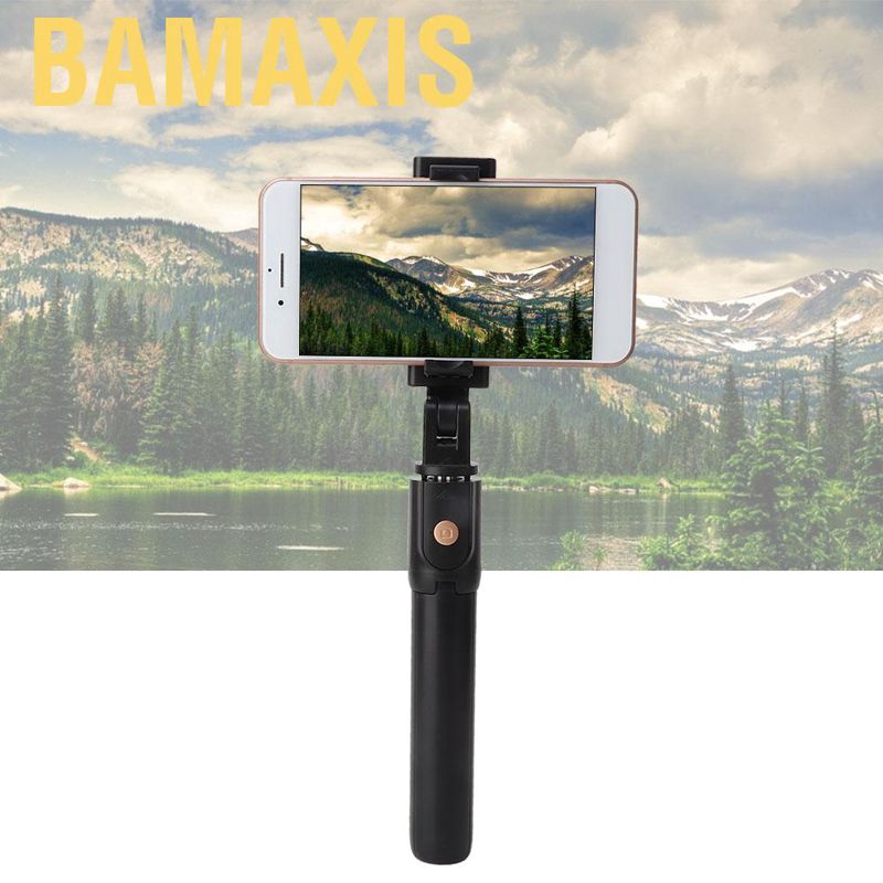 Gậy Selfie Bamaxis 2 Trong 1 Có Điều Khiển Từ Xa Kết Nối Bluetooth Cho Điện Thoại Android Ios