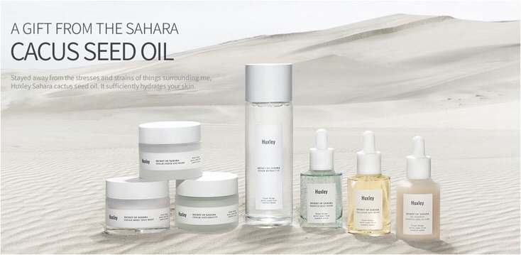 Serum Dưỡng Da Huxley Secret Of Sahara Oil Light &amp; More; Oil Like Oil; Essence Grab Water; Essence Brightly Ever After