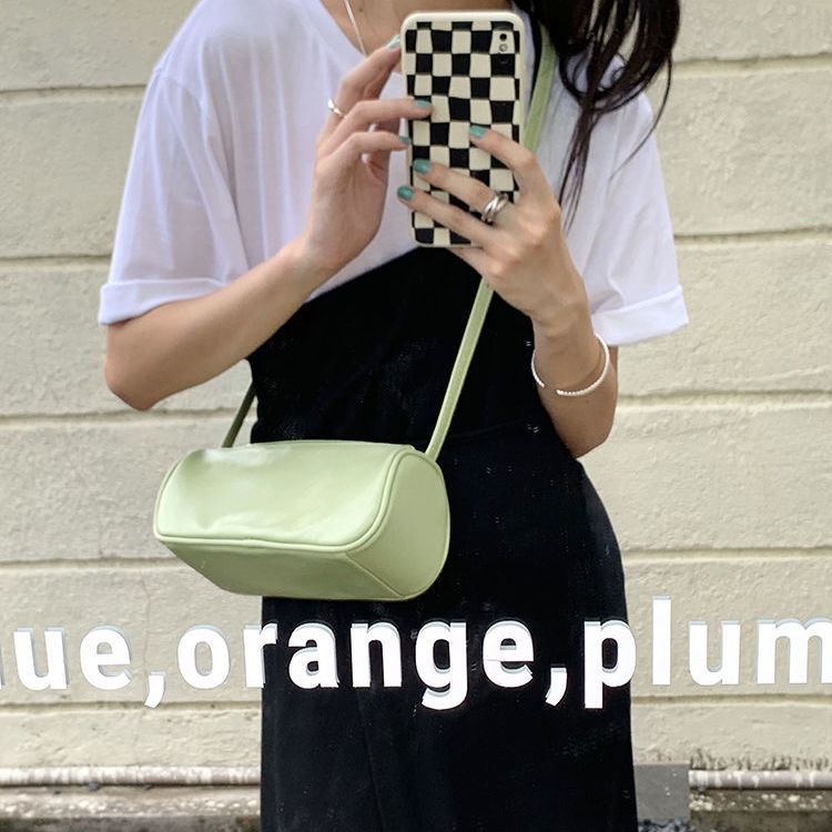 Túi đeo chéo vai bằng da Hàn Quốc thời trang sành điệu cho nữ