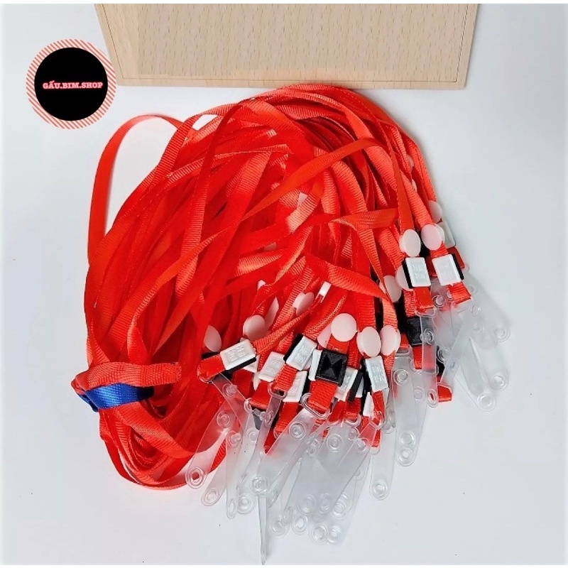 10 Dây đeo thẻ tên  móc nhựa