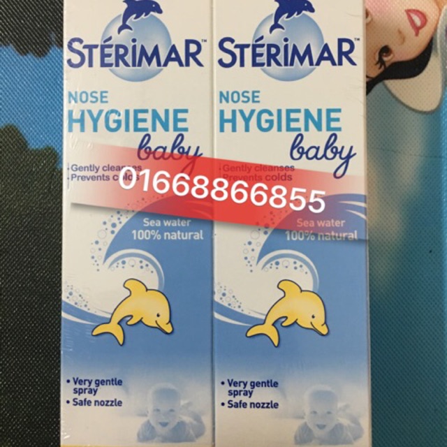 Xịt muối biển Sterima mẫu mới