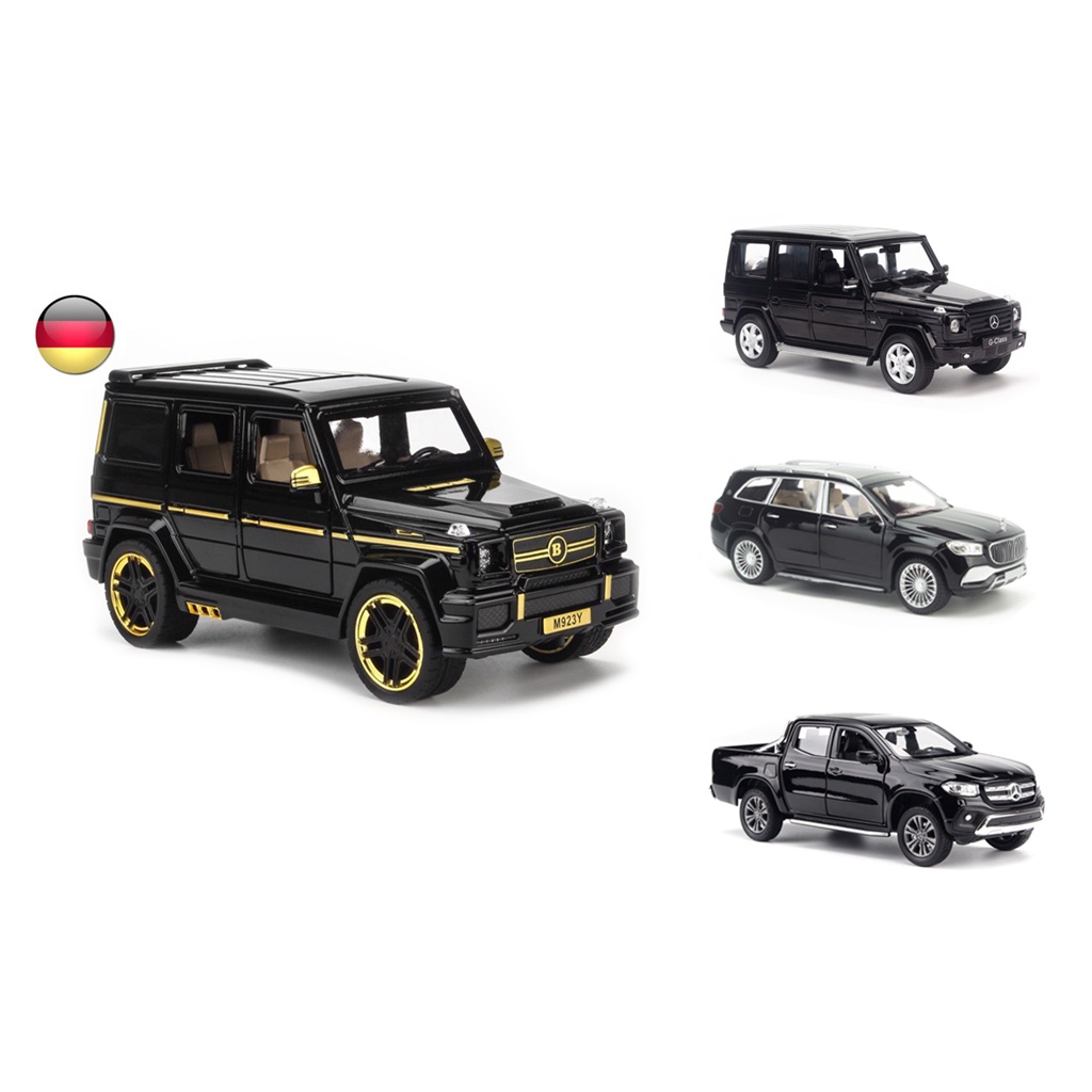 Mô hình Mercedes Benz G65 Brabus, G63 AMG 6x6, Maybach GLS, G500 4x4 1:24