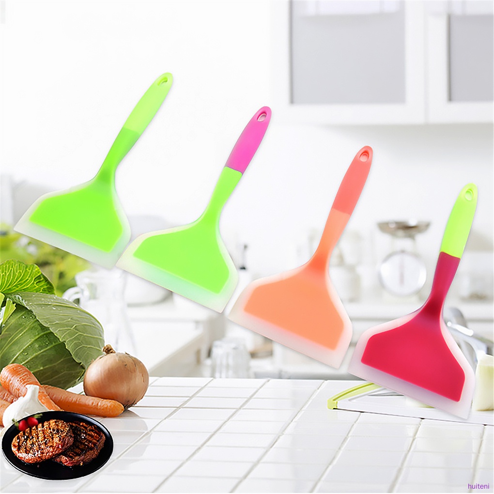 Silicone Xẻng Nấu Ăn Bằng Silicon Cách Nhiệt Chống Dính Tiện Dụng