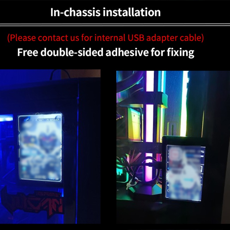 Utakee Vỏ Bọc Bảo Vệ Màn Hình Máy Tính IPS USB Mini Tiện Dụng