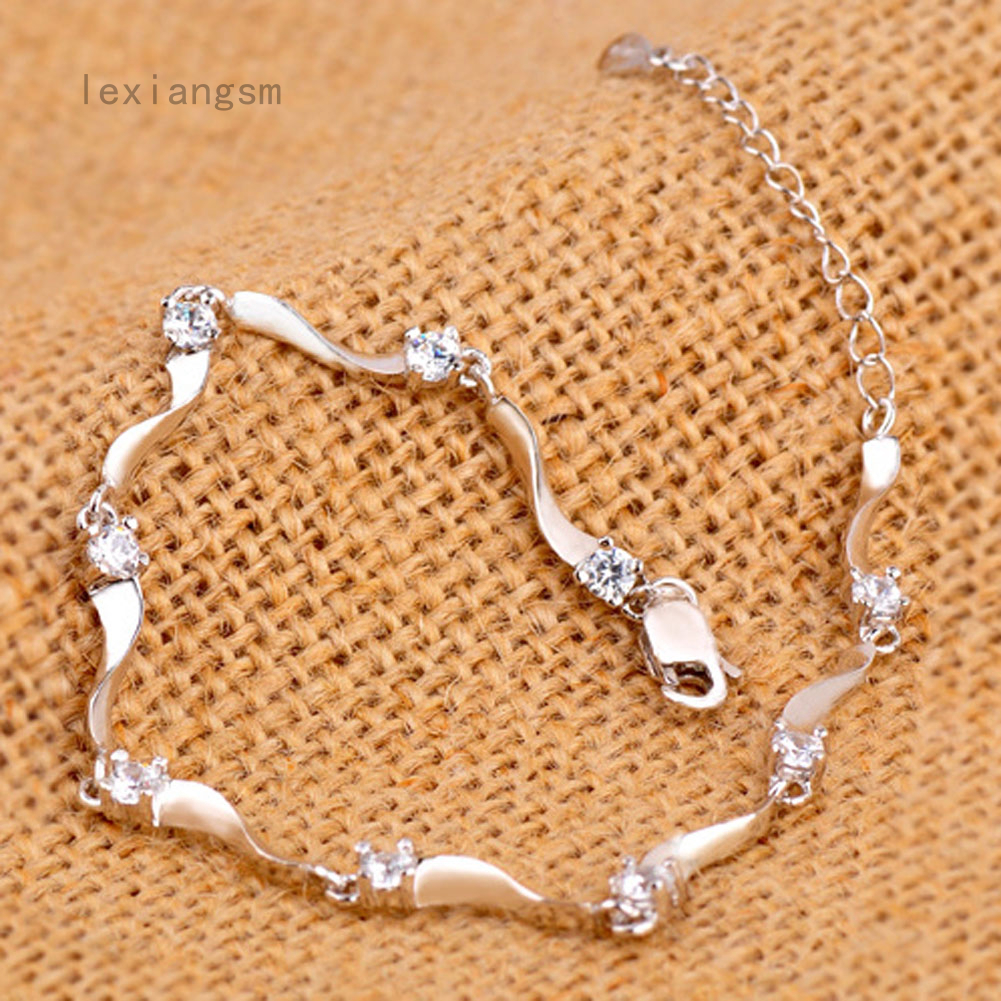 Bamboo bracelet in sterling silver Design sense bracelet ins cool styles
