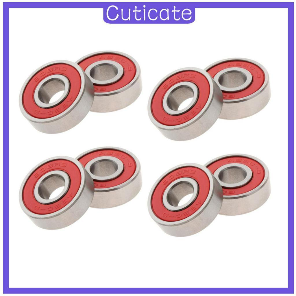 Set 8 vòng bi 608 ABEC-9 chuyên dụng dành cho ván trượt