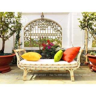 Ghế Sofa Daybed Nữ Hoàng, Giường Mây Daybed Gíá Rẻ, Bàn Ghế Mây Tre Đan Trà