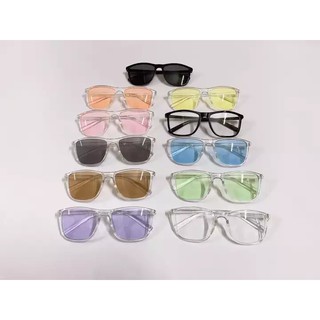 [GIÁ SỈ] MẮT KÍNH THỜI TRANG CHỮ V TÂY TRONG SUỐT GỌNG TĂM CỰC ĐẸP