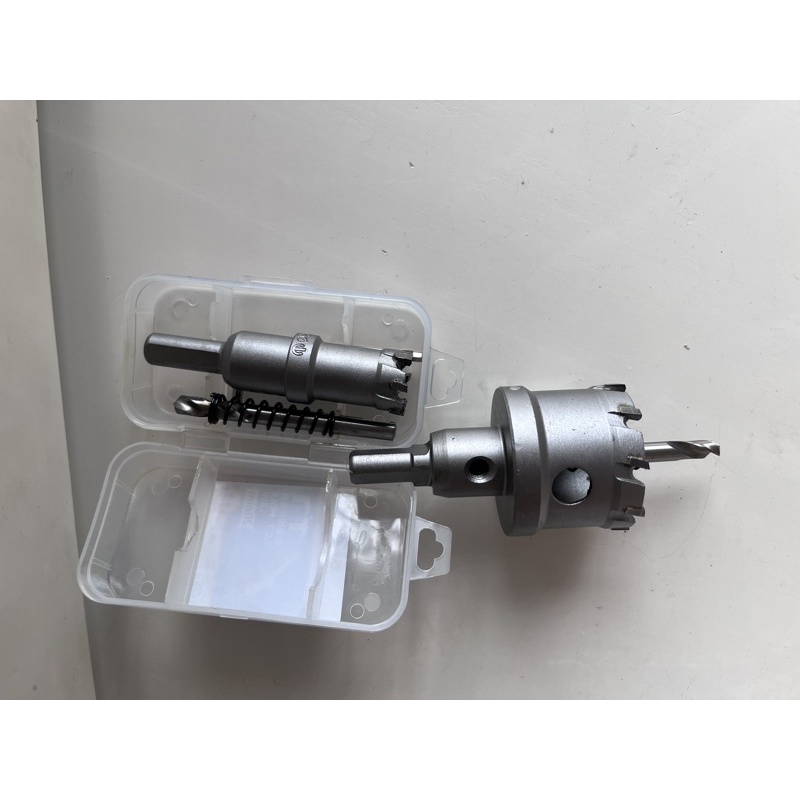 Mũi khoét inox khoan sắt gỗ lỗ tròn cao cấp đầu hợp kim 16mm -34mm