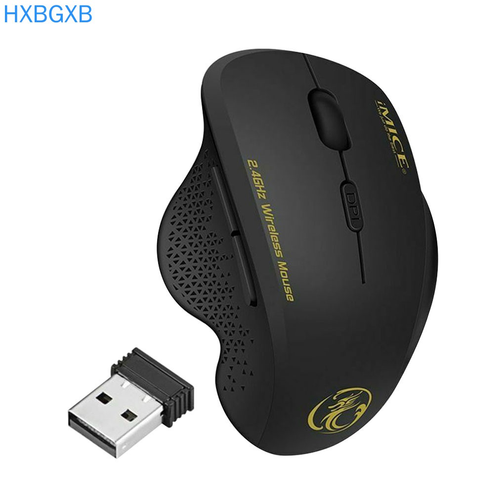 Chuột Chơi Game Không Dây Hxbg - 2.4g 800-1600 Dpi