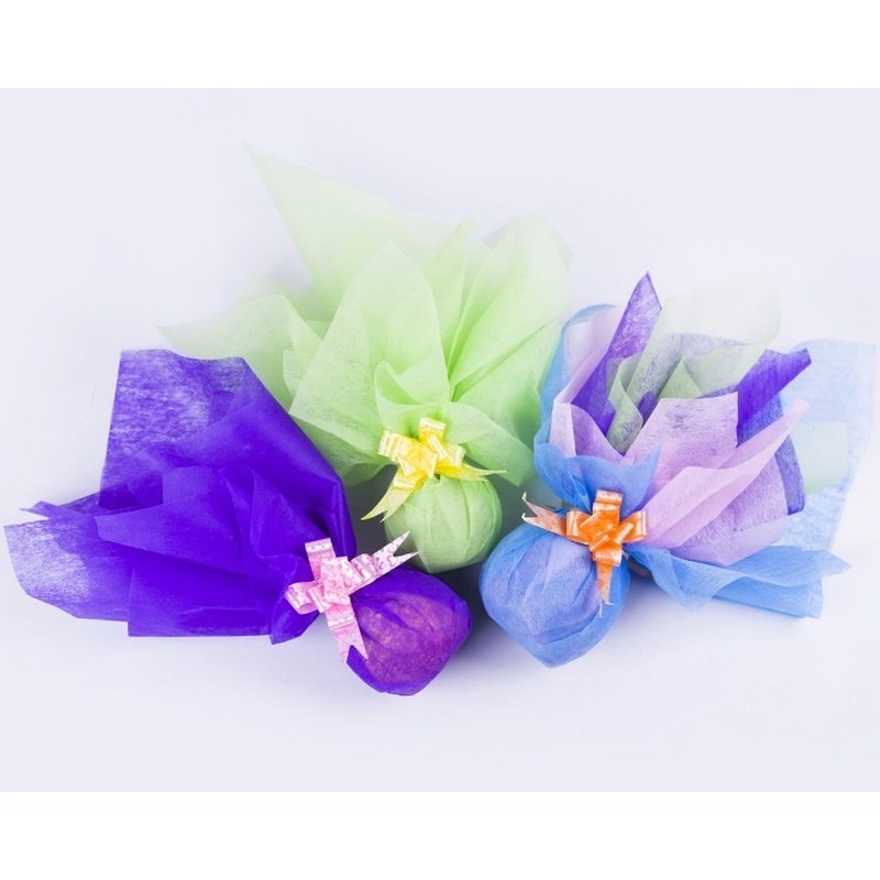 Set 35 Tờ Giấy Gói Hoa 50 * 50CM Nhiều Màu Xinh Xắn