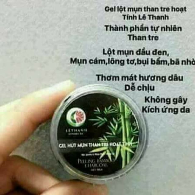 Gel lột mụn than tre Lê Thanh