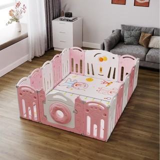 quây cũi gấp gọn cho bé tặng thảm, 100 bóng nhựa nguyên sinh