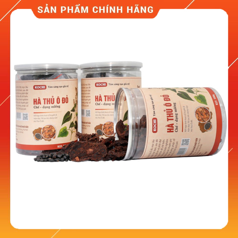 🔥[Hà thủ ô] Hà thủ ô đỏ chế Kochi dạng miếng 300 g [hà thủ ô đỏ chế] - Hỗ trợ đen tóc, giảm rụng tóc | BigBuy360 - bigbuy360.vn