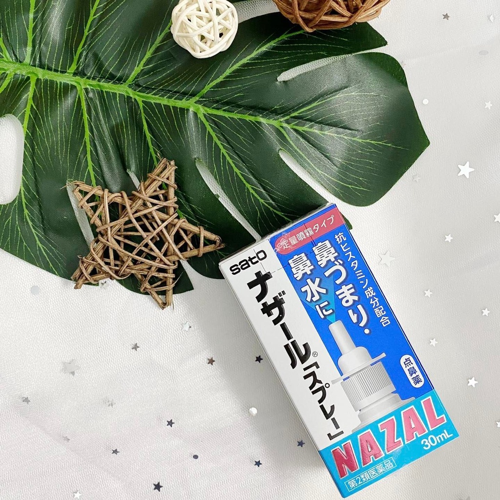 Chai Xịt Mũi Nazal Hỗ Trợ Làm Giảm Xoang Nội Địa Nhật Bản 30ml - SAKUKO