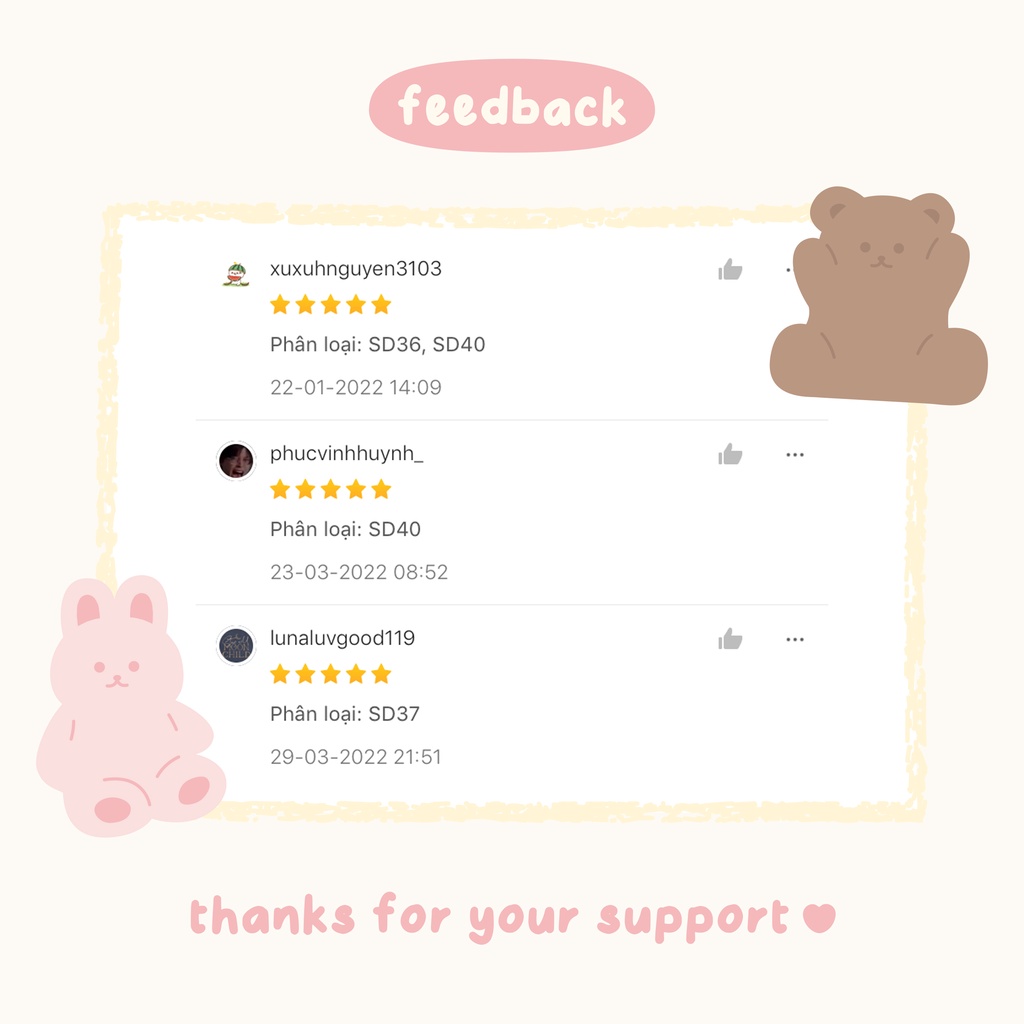 Deco sticker phong cách Hàn Quốc trang trí polaroid, toploader