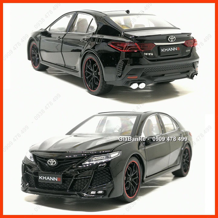 Xe Mô Hình Kim Loại Toyota Camry Khann Tỉ Lệ 1:24 - Mở 4 Cửa - 8262.1