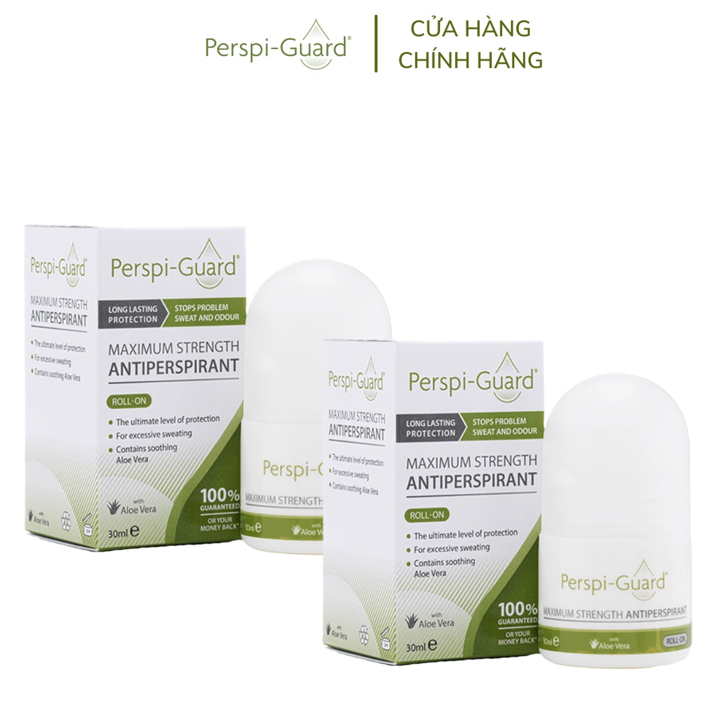 Combo 2 Lăn ngăn mồ hôi hiệu quả tối đa Perspi-Guard Maximum Strength Antiperspirant Roll On 30ml/chai