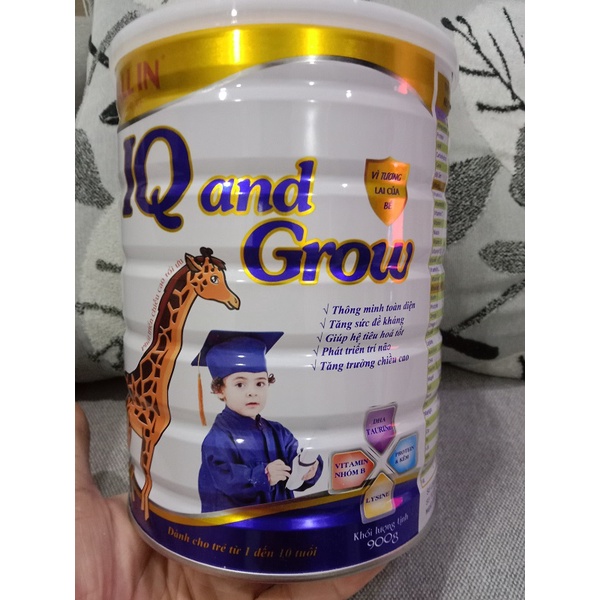 Sữa bột All In Sure 900g dành cho trẻ từ 1-10 tuồi giúp trẻ tăng trưởng chiều cao, sức đề kháng