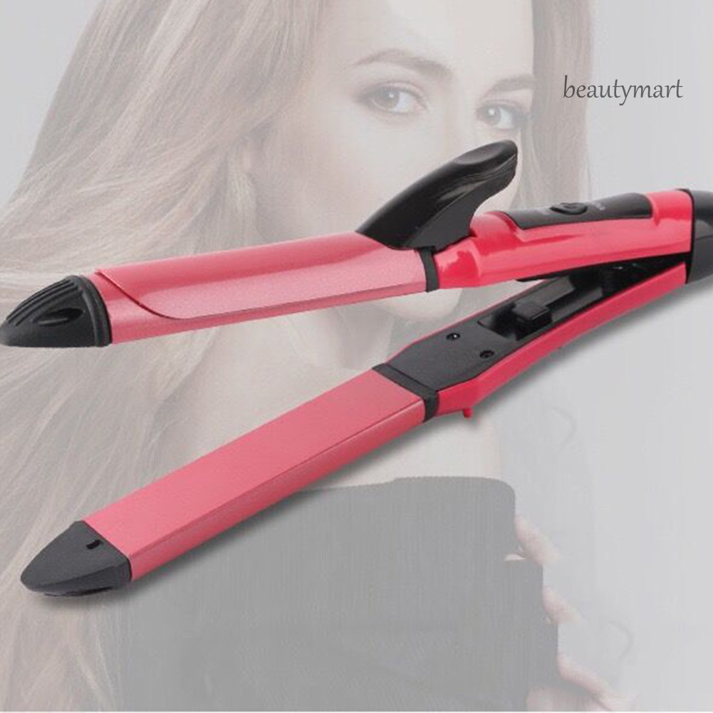 [Hàng mới về] Máy uốn duỗi tóc bằng gốm sứ 2 trong 1 điều chỉnh được