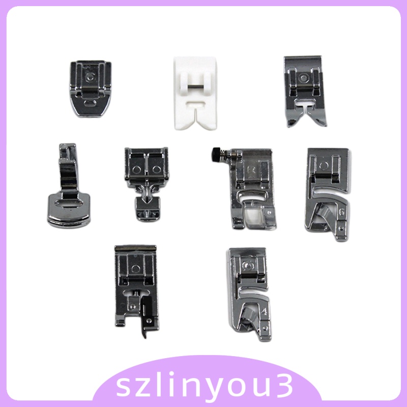 Practical Tool Zipper Presser Foot Low Shank Domestic Sewing Machine for Brother for Singer