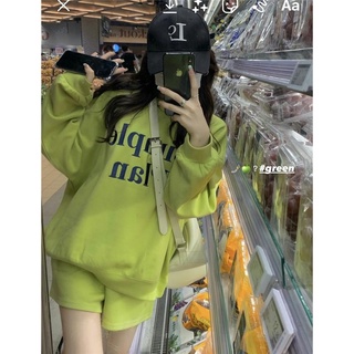 [ Order ] Set áo Sweater và quần đùi