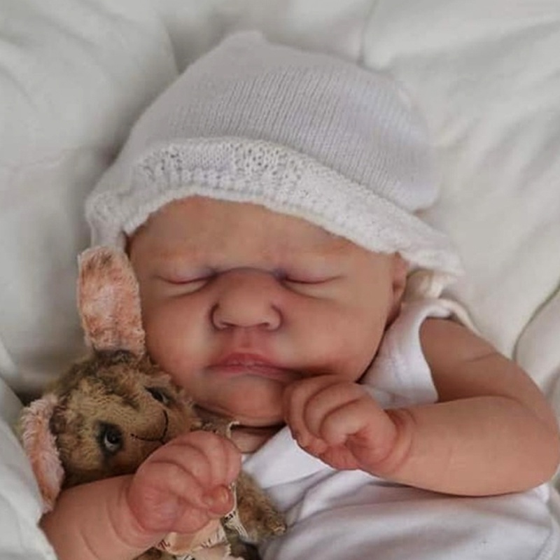 Giường Ngủ Bằng Vinyl Dành Cho Búp Bê Sơ Sinh