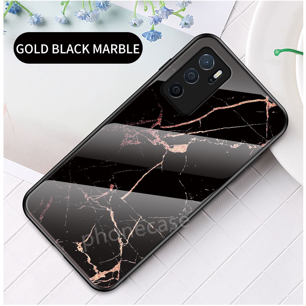 Ốp Điện Thoại Kính Cường Lực Chống Sốc Chống Rơi Cho OPPO A95 A16K A76 A74 A16 A94 4G 5G