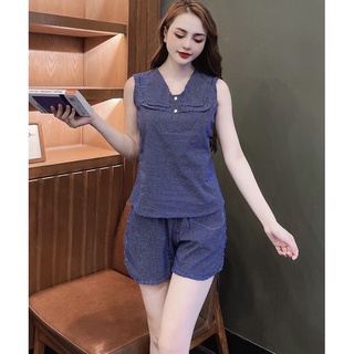 đồ bộ mặc nhà chất vải kate hàn