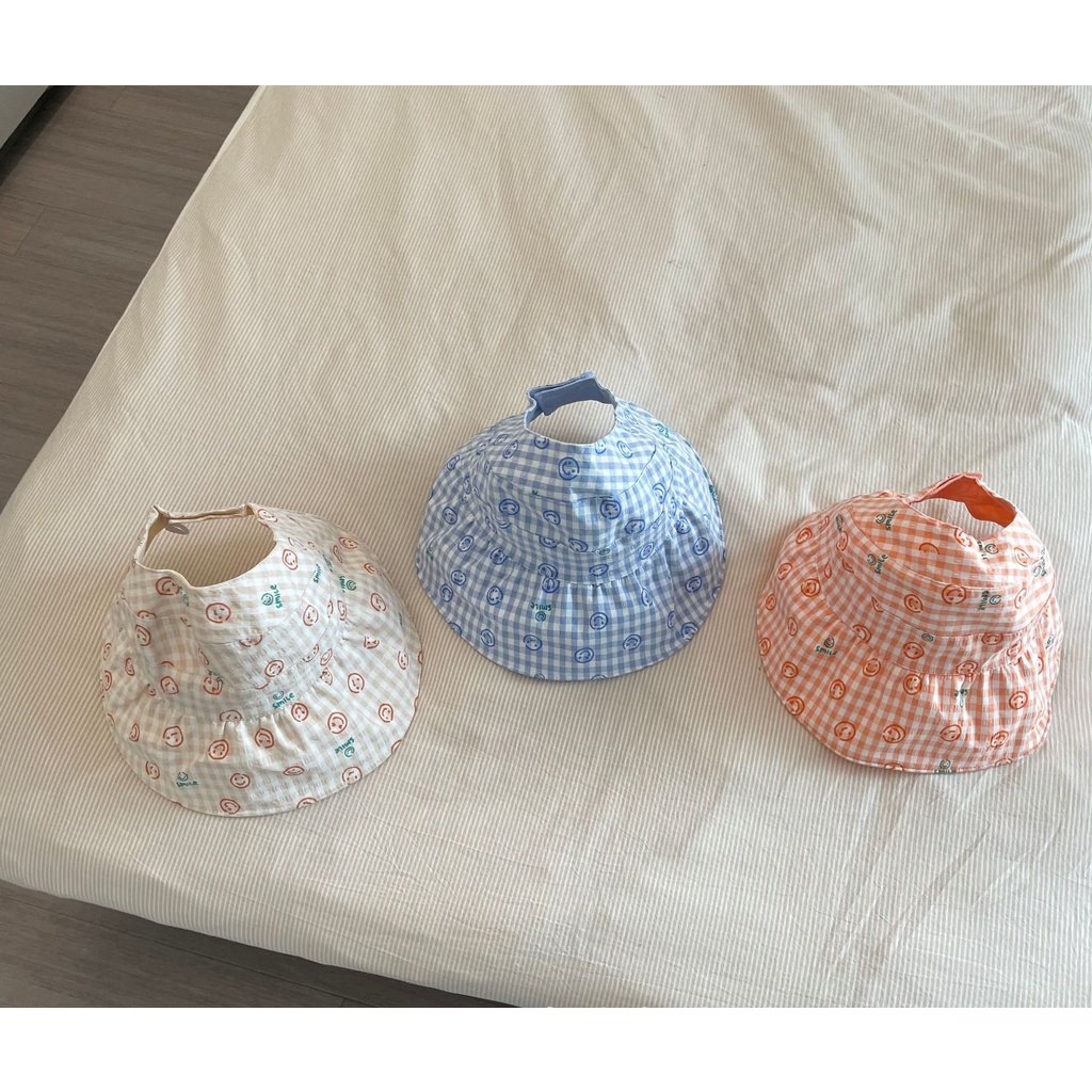 Mũ Vành Rộng Chống Tia UV Dễ Thương Cho Bé 0-8 Tuổi
