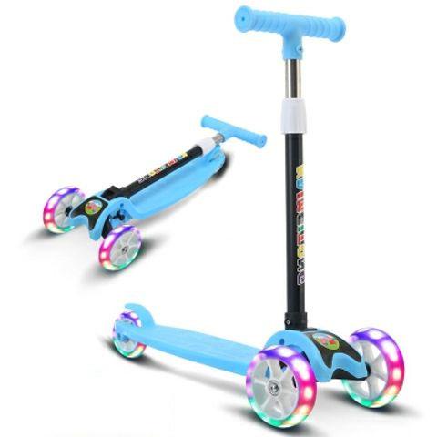 Xe Trượt Scooter 3 Bánh - Xe Trượt Cho Bé Tập Đi Bánh Xe Phát Sáng Cho Bé Yêu