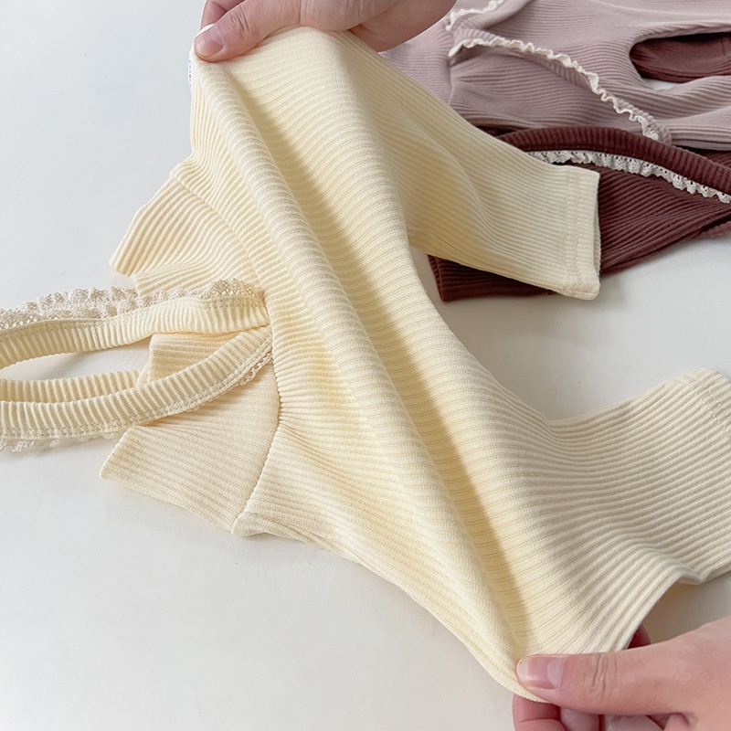 Bộ Áo Liền Quần Công Chúa Chất Liệu Cotton Phối Ren Thời Trang Thu Đông Cho Bé Gái