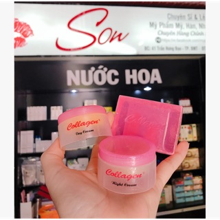 🎀 KEM COLLAGEN VIT E NGÀY VÀ ĐÊM TẶNG SOAP