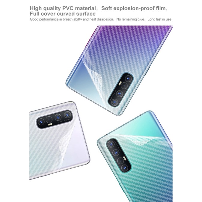 Miếng Dán Bảo Vệ Lưng Điện Thoại Oppo Realmex3 Superzoom V11 V13 V15 Gt Neo X7 Ultra C20 C21 C25 Realme 8 Pro