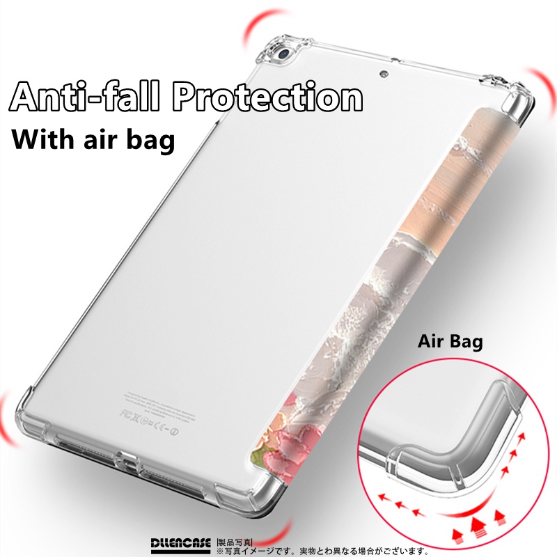 Bao da máy tính bảng DLLENCASE có ngăn đựng bút thích hợp cho iPad 2021 Pro 11 2019 2020 10.2 7