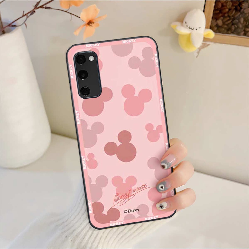 Ốp lưng điện thoại Samsung S20 Fe hình mic key min nie mouse thời trang, vỏ ốp rẻ đẹp