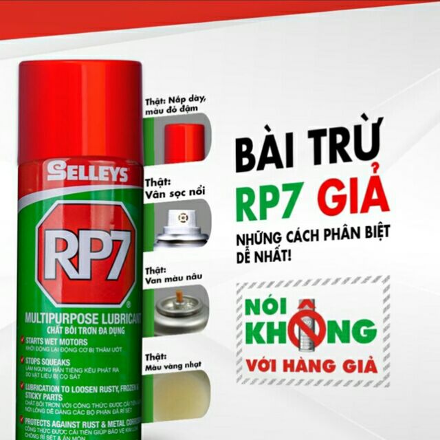 SELLEYS RP7 Chống sét.