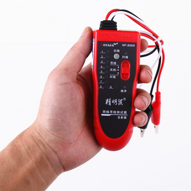 Máy Test Dò Cáp Mạng Và Điện Thoại NOYAFA NF-806R