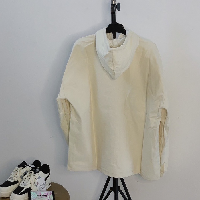 Áo khoác dù nam nữ choose , áo khoác gió local brand unisex , jacket form rộng size us cổ cao zip 2 lớp - Gin store