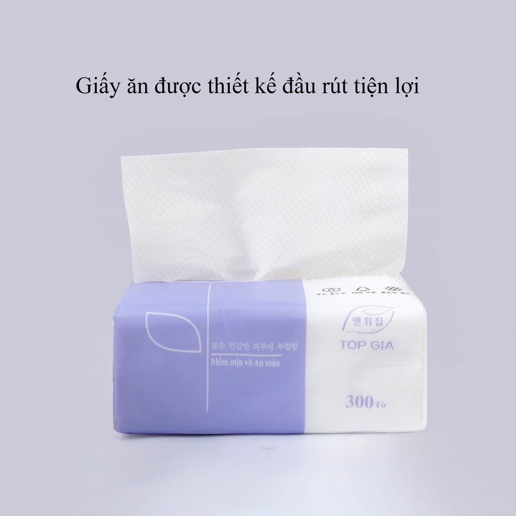 Thùng 30 gói giấy ăn gấu trúc,thùng giấy rút organic .