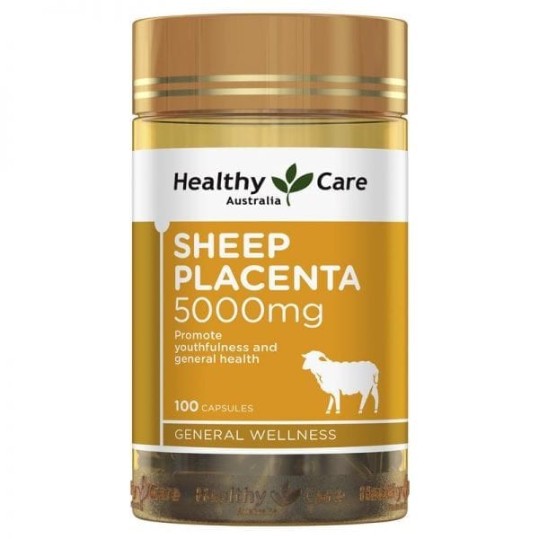 NHAU THAI CỪU GIÚP NGĂN NGỪA QUÁ TRÌNH LÃO HOÁ DA HEALTHY CARE SHEEP PLACENTA (HỘP 100 VIÊN)