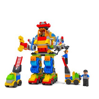 [M][FREE ] BỘ LẮP RÁP 4 SIÊU ROBOT VINATOY | M1759-LR [ HÀNG CHUẨN ]