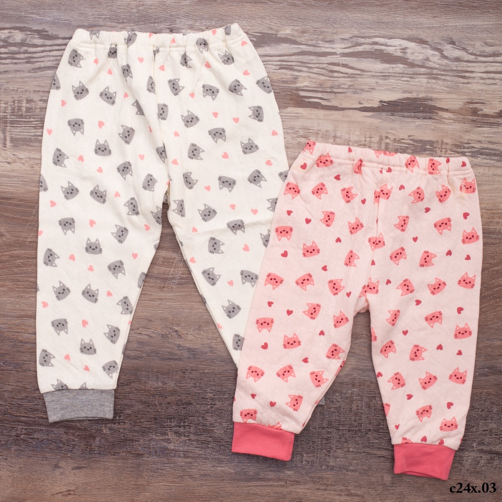 Quần dài len và nỉ nhung COLORISTA mềm mại ấm áp cho bé