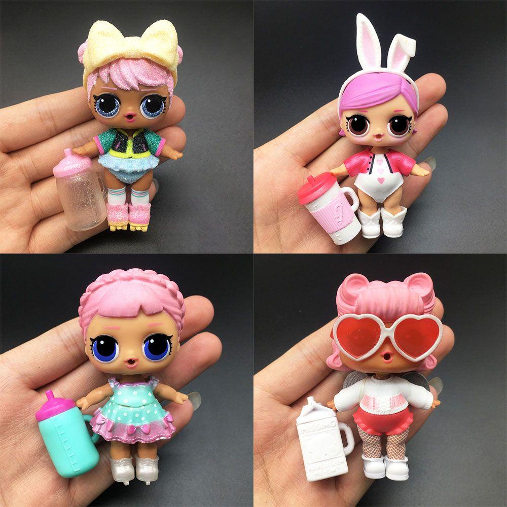 1 Bộ Búp Bê Nhiều Màu Sắc Dùng Làm Quà Tặng Sinh Nhật Cho Bé Gái