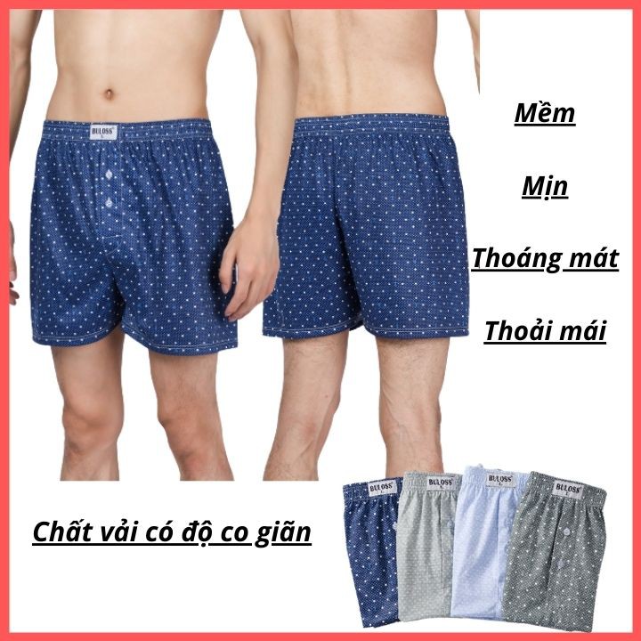 Quần Ngủ Nam Chất Cotton Siêu Mềm Mát Mịn Thoáng Mát Mặc Thoải Mái